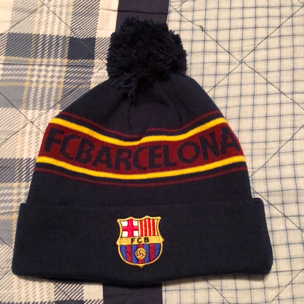 (FCB) ⚽️ FC Barcelona ⚽️ Knit Hat
